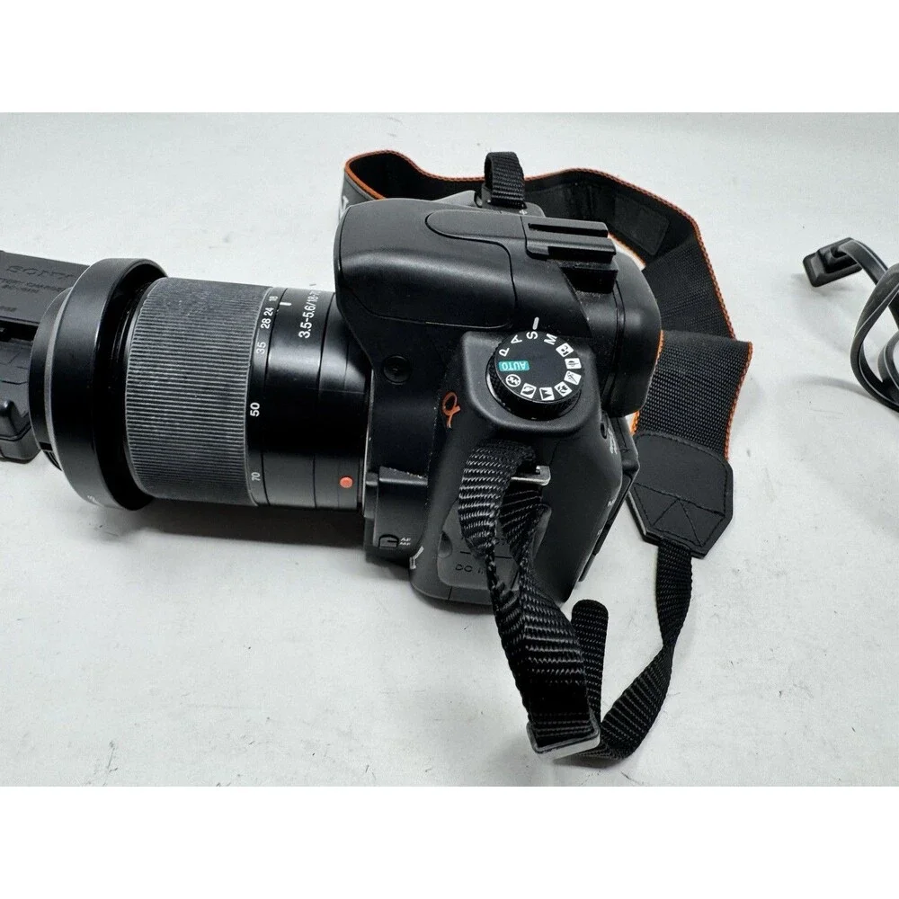 Sony A300 DSLR 10.2MP W/ 18-70/3.5-5.6 LEN, CHARGER,SUNSHA DE, TESTED